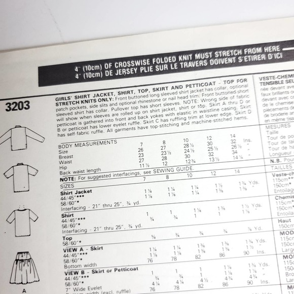 Vintage | Sewing Pattern Girls Outfit - Picture 3 of 6